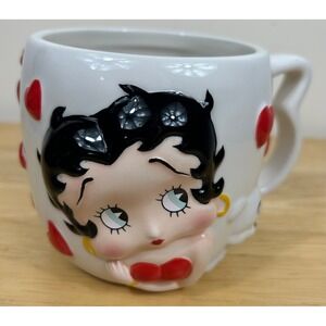 Betty Boop Mug Full of Love 3D Heart Handle 2003 Vintage NJ Croce Collectible